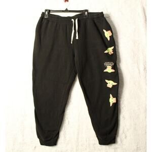 Star Wars Women’s Sz xxxl Grogu Baby Yoda Sweat Pants black
